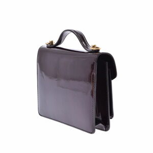 Louis Vuitton Amarante Handbag Monogram Monceau Vernis Purple